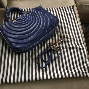 Henri Bendel Blue purse